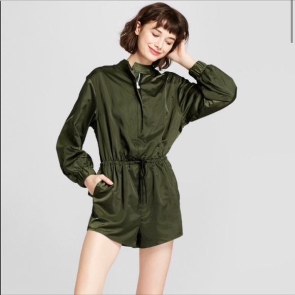 Hunter X Target Olive Green Romper Size XS - Picture 1 of 8